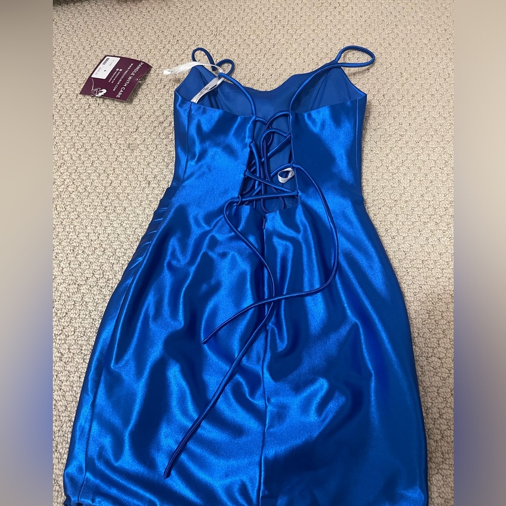FORMAL MINI DRESS - Picture 2 of 2
